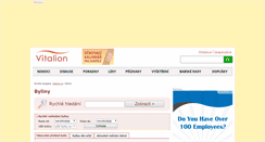 Desktop Screenshot of byliny.vitalion.cz