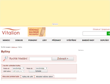 Tablet Screenshot of byliny.vitalion.cz